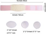 Umbilical Navel Hernia Truss Belt for Infant and Child Belly Band Infant Abdominal Binder for Hernia Support Truss Kids Navel Belly Button Band (Pink) - Image 3